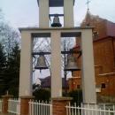 Mszanka - the belfry of the parish church of St. Peter and Paul 02